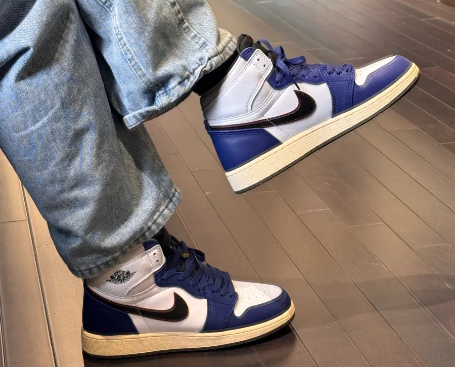 Giày Nike Air Jordan 1 Retro High OG GS ‘Rare Air’ FD1437-100 - Ảnh 3