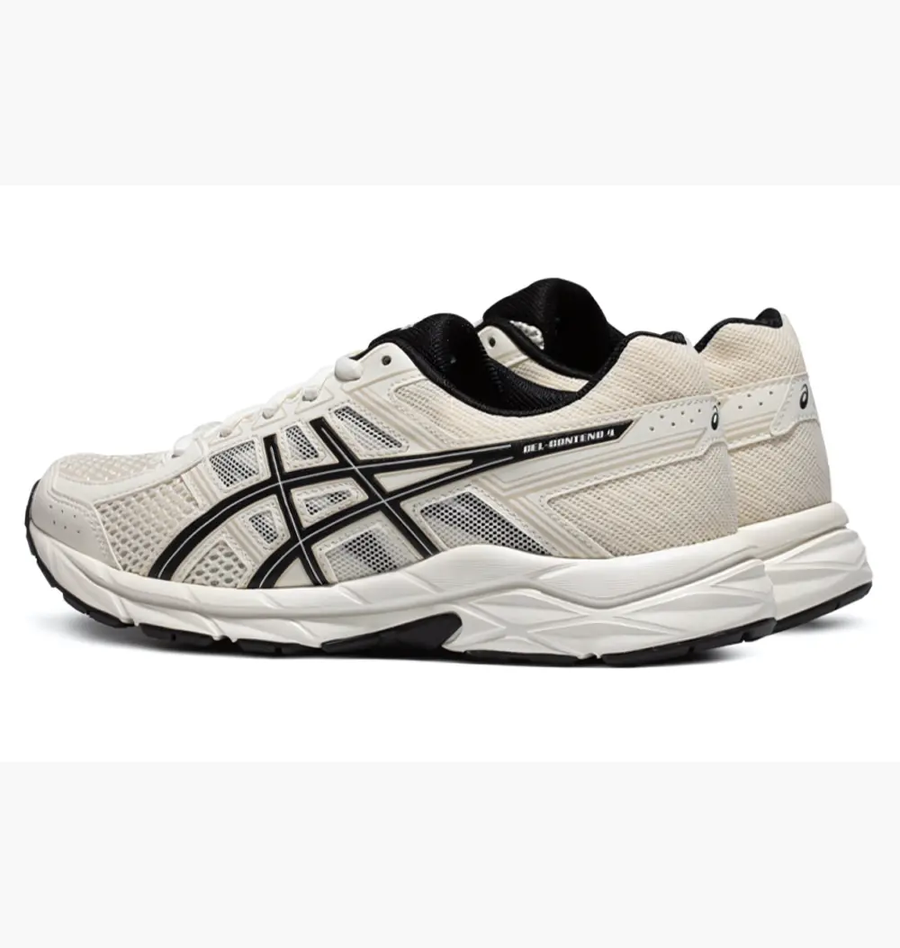 Giày Asics GEL Contend 4 Low 'Cream White Black' T8D9Q-112 - Ảnh 4