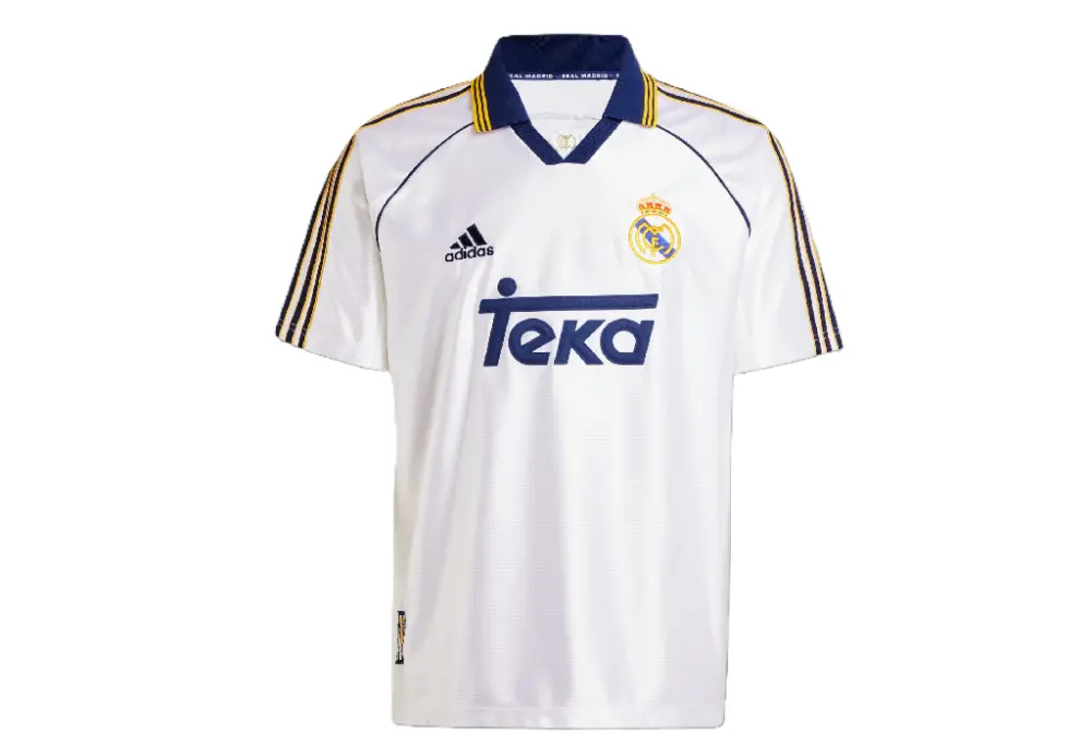 Áo Adidas Real Madrid 99/00 Home Jersey ‘White’ JJ3801