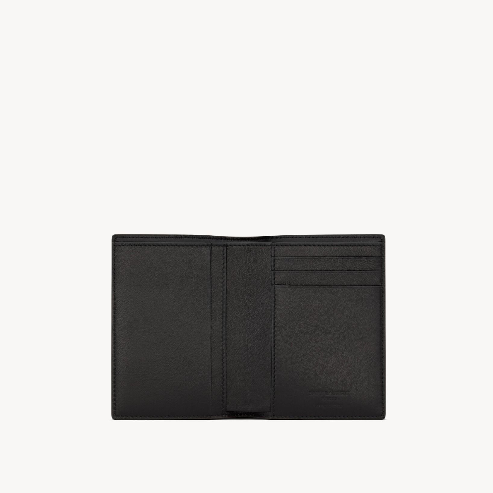 Alternative view of Ví Saint Laurent Paris Card Wallet ‘Brown’ 668726EAA5S2482