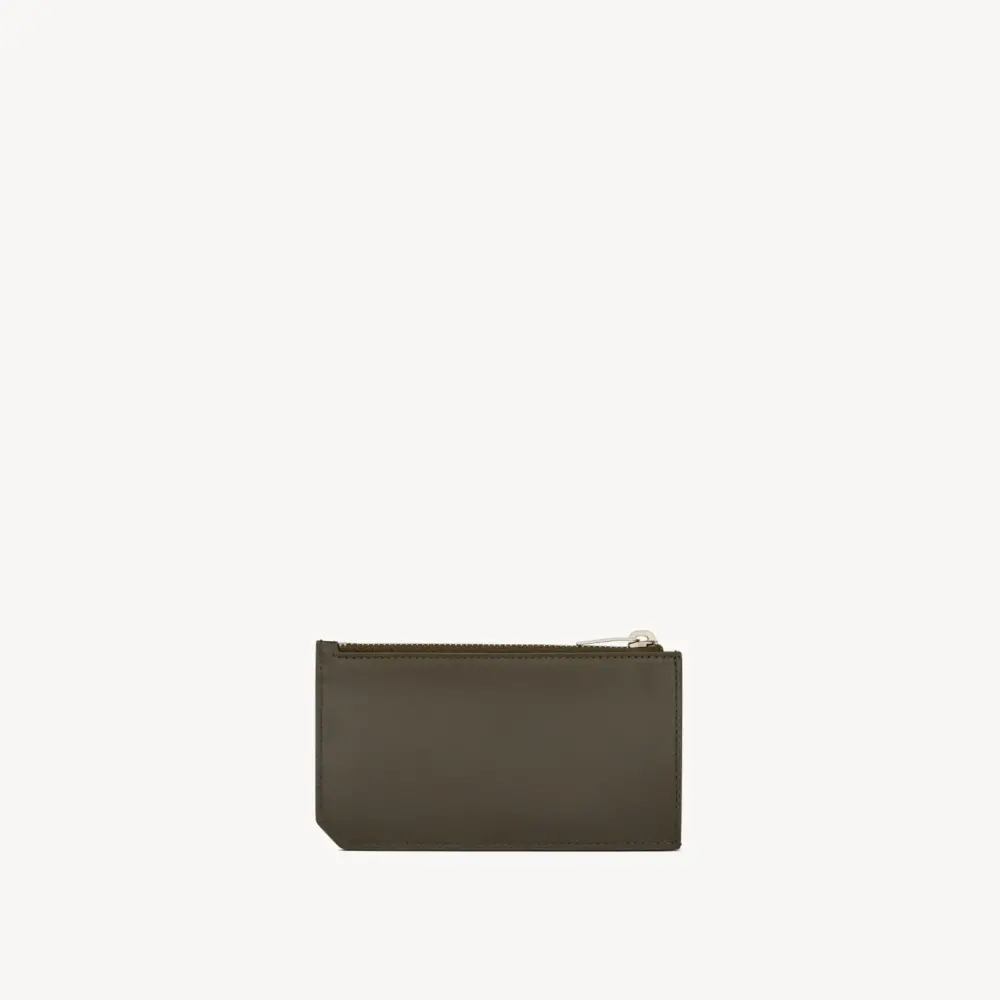 Ví Saint Laurent Paris Fragments Zip ‘Musk’ 6093620U90E3212 - Ảnh 3