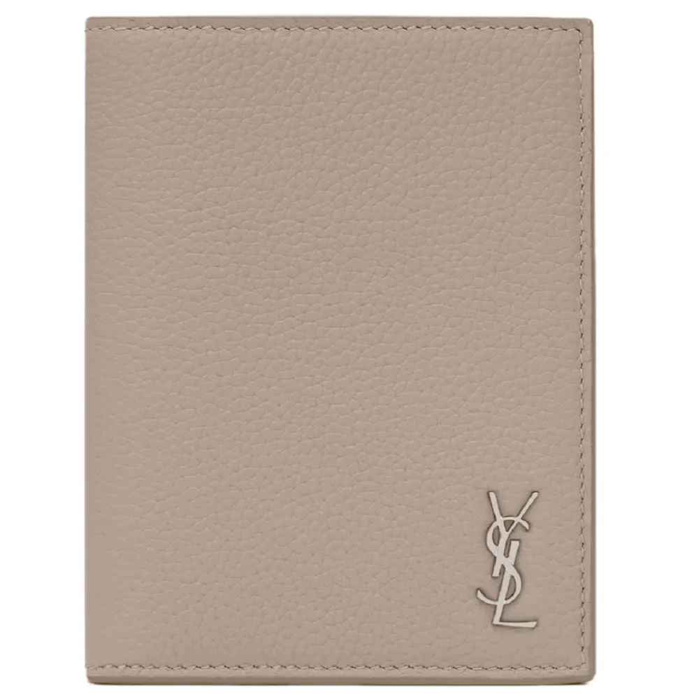 Ví Saint Laurent Tiny Cassandre Card ‘Greyish’ 668736DTI0E2826