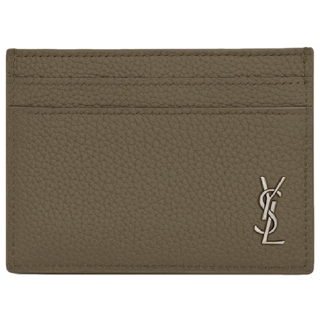 Ví Saint Laurent Tiny Cassandre Card ‘Khaki’ 607603DTI0E2952