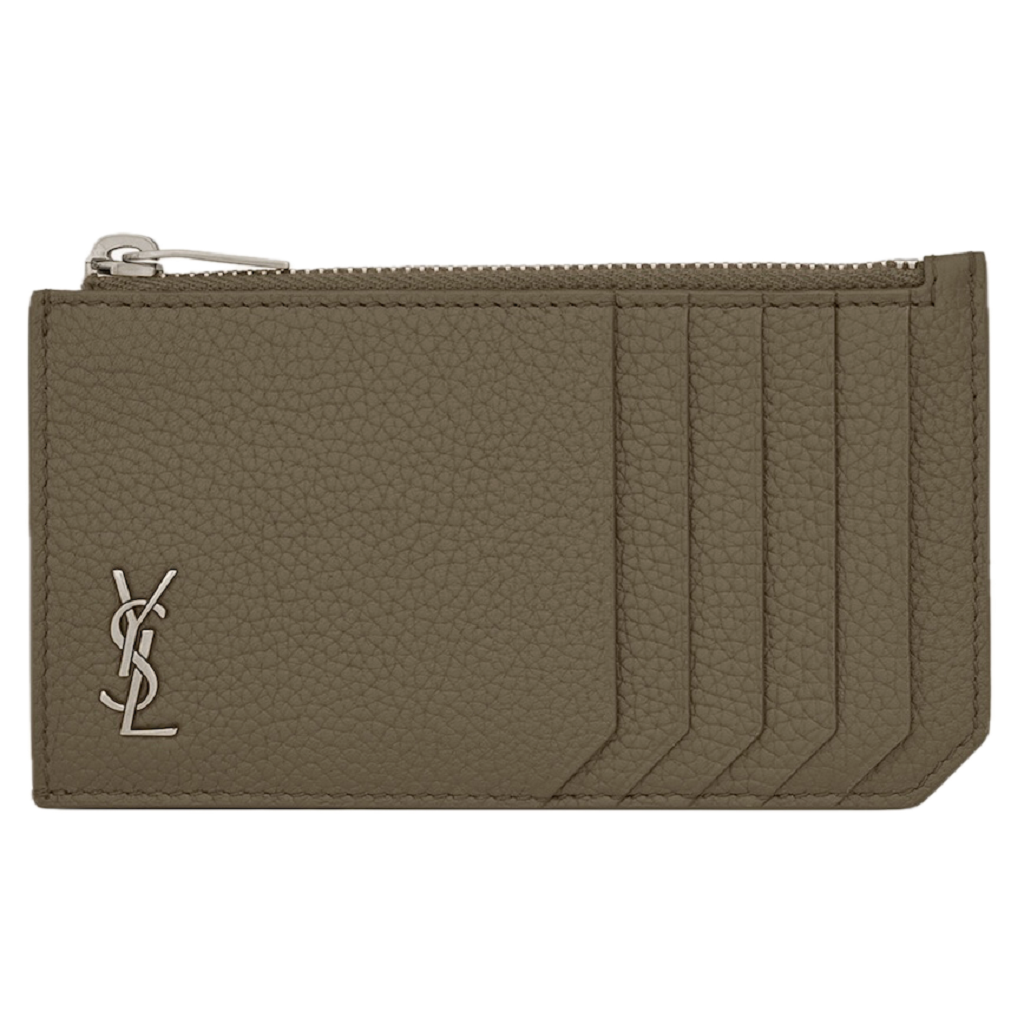 Ví Saint Laurent Tiny Cassandre Card ‘Khaki’ 629899DTI0E2952