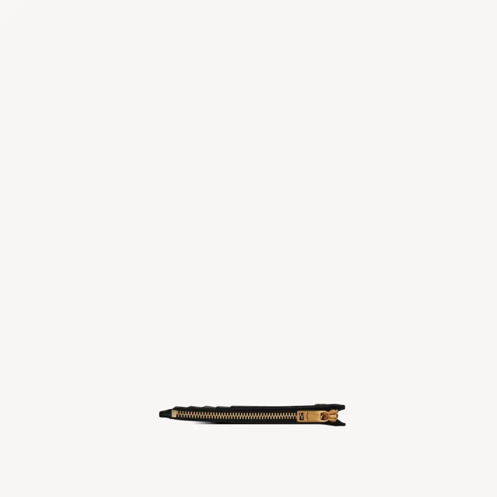 Alternative view of Ví Saint Laurent Tiny Cassandre Zip ‘Black’ 629899DZE0W1000