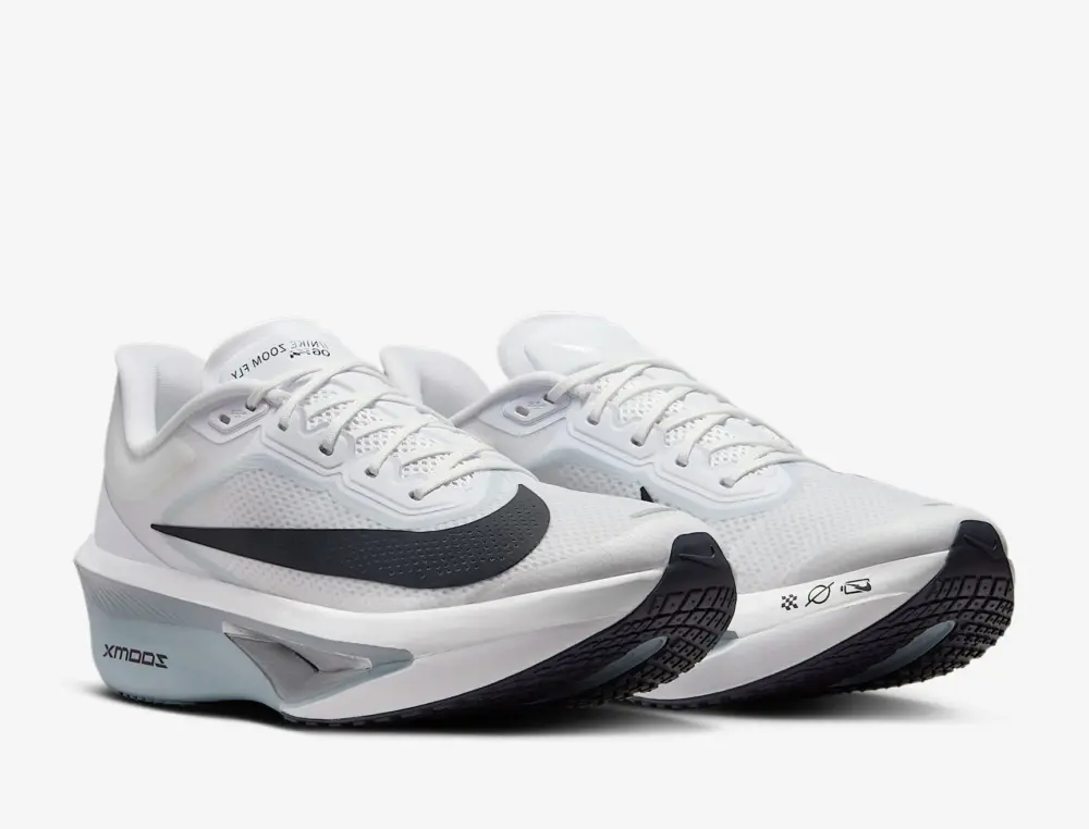 Giày Nike Zoom Fly 6 ‘White Pure Platinum Obsidian’ FN8454-104 - Ảnh 6