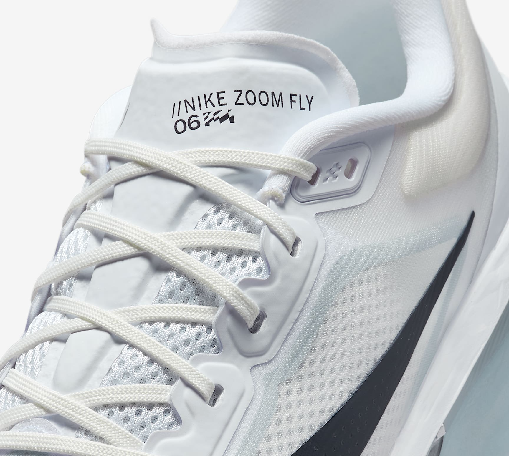 Alternative view of Giày Nike Zoom Fly 6 ‘White Pure Platinum Obsidian’ FN8454-104