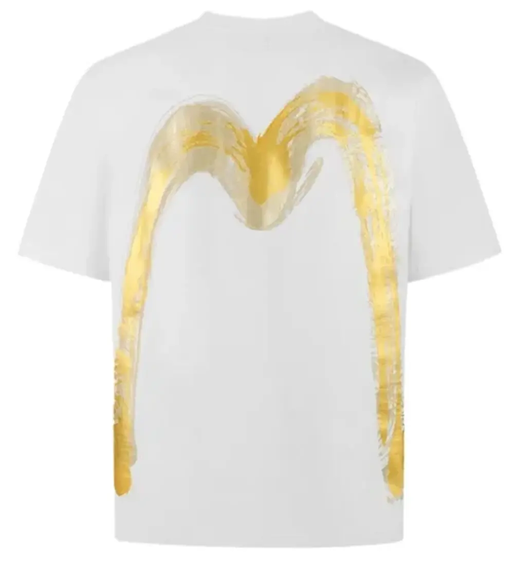 Áo EVISU 2025 Summer 'white' 2ESHTM5TS1215RXCT