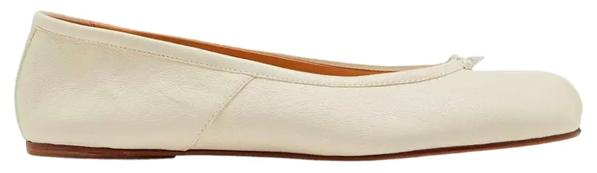 Giày Maison Margiela Tabi Ballet Flat Shoes ‘Ivory’ S58WZ0042P3753T1003