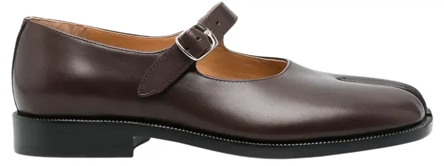Giày Maison Margiela Box Calf Tabi Court ‘Brown’ S39WL0119P3292T2154