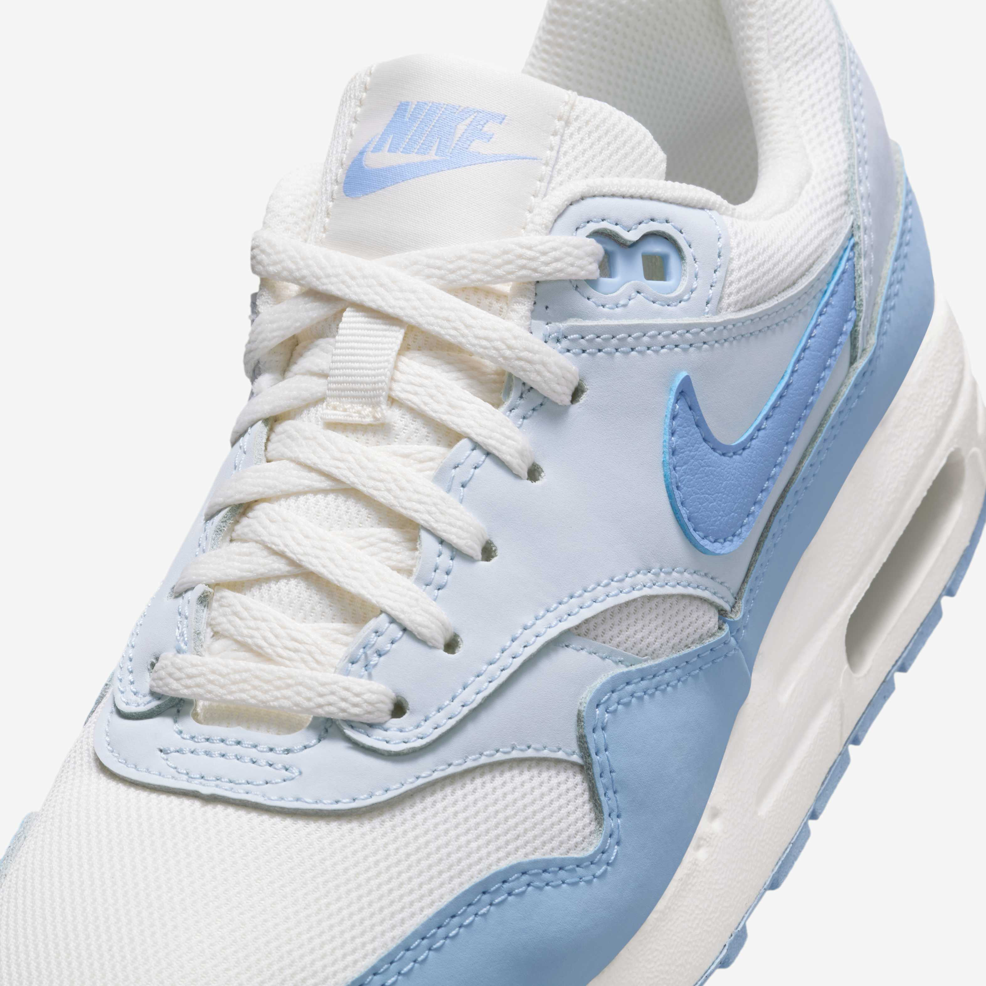 Giày Nike Air Max 1 GS ‘Sail Blue Tint Psychic Blue’ DZ3307-116 - Ảnh 4