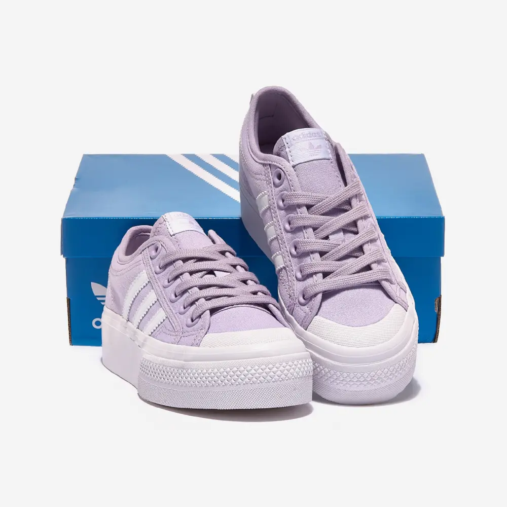 Giày Adidas Originals Nizza Platform 'Purple White' FV5455 - Ảnh 6