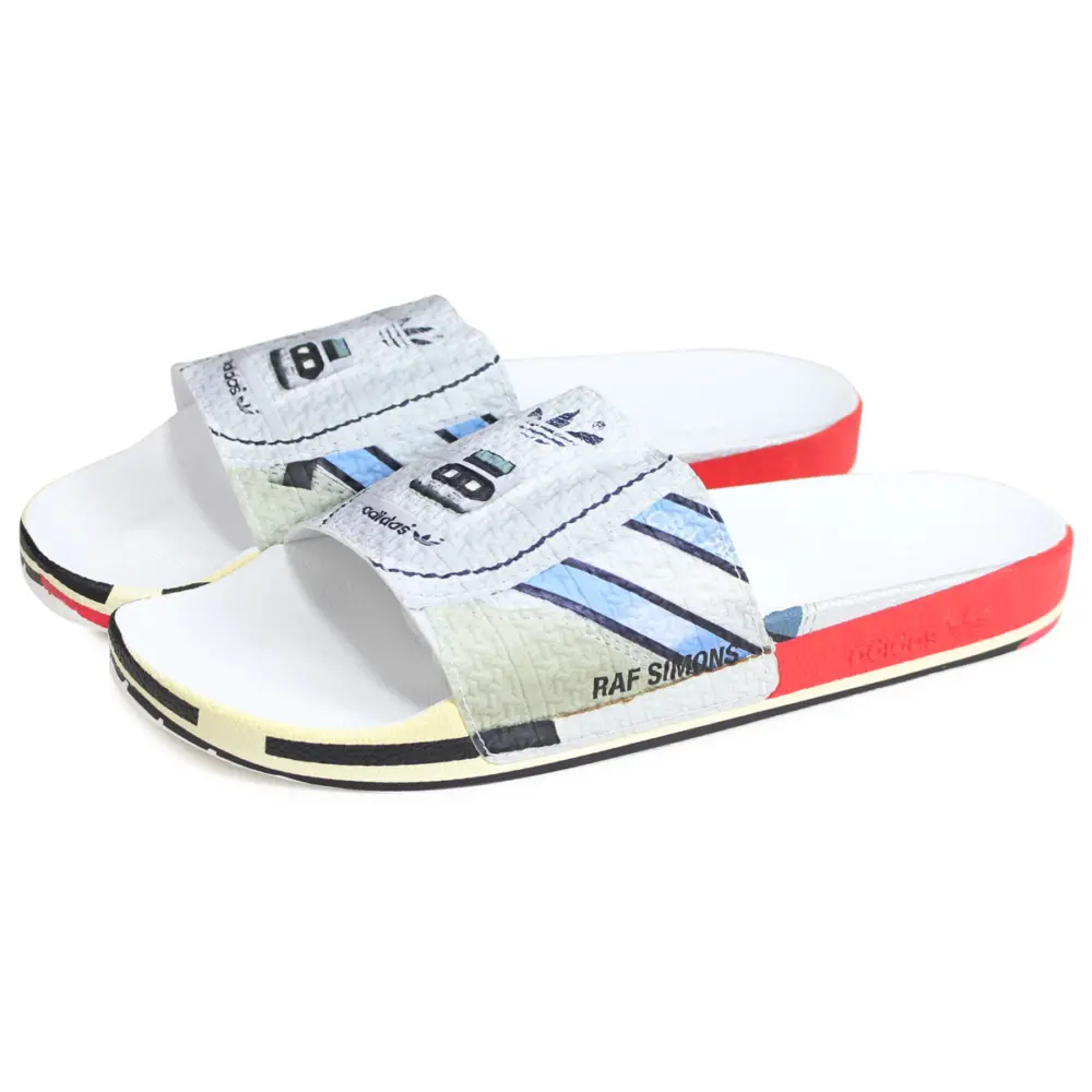 Alternative view of Dép Raf Simons x Micro Adilette Slides ‘Trompe L’oeil’ EE7955