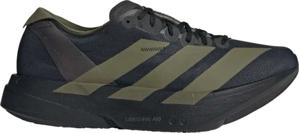 Giày Adidas Adizero Adios Pro 4 'Black Focus Olive' JP6314