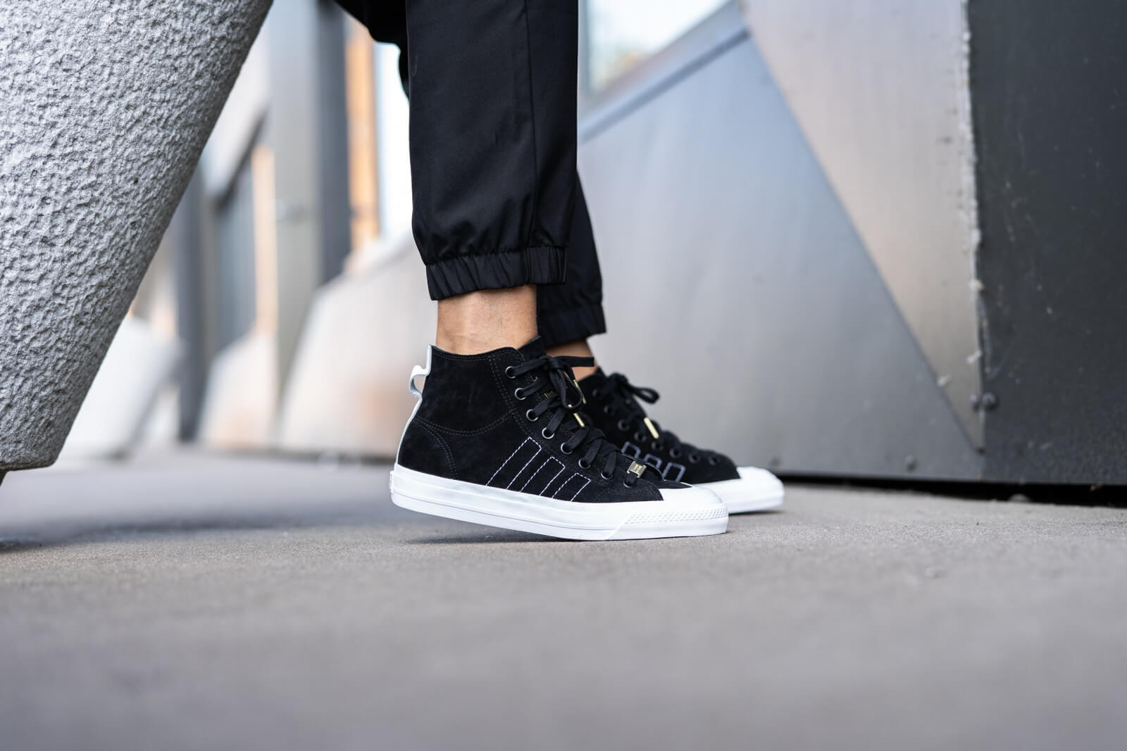 Giày Adidas Nizza Hi DL 'Black Gold' EH1544 - Ảnh 6