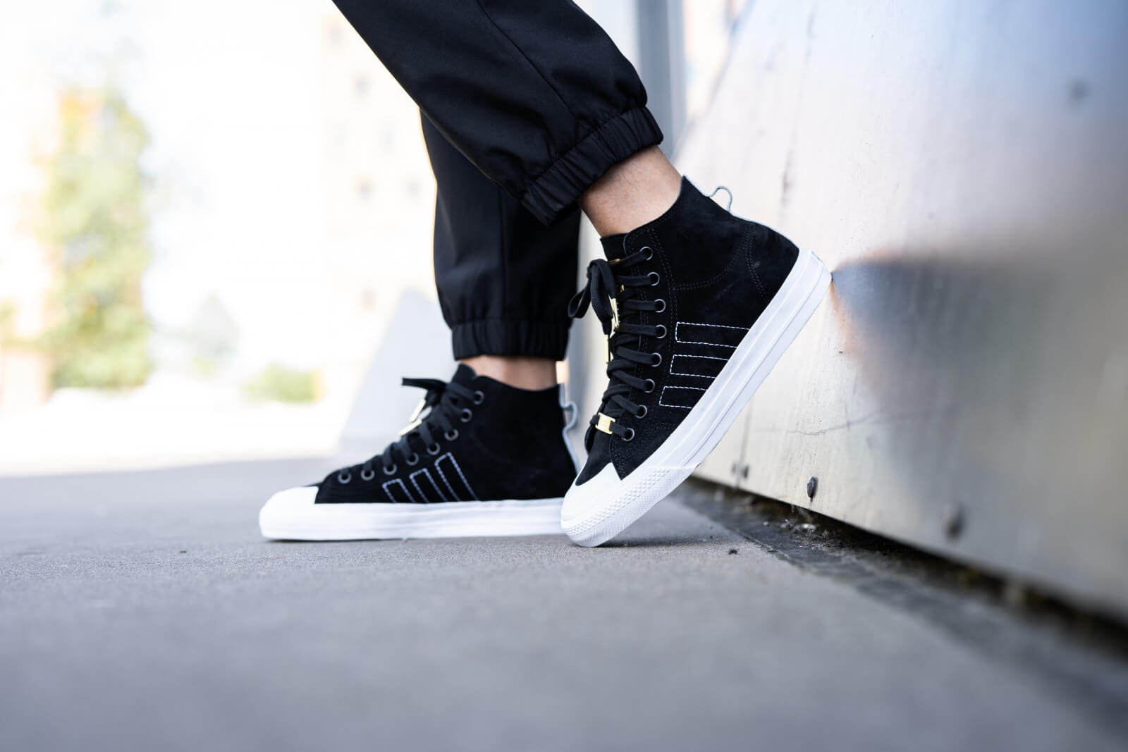 Giày Adidas Nizza Hi DL 'Black Gold' EH1544 - Ảnh 5