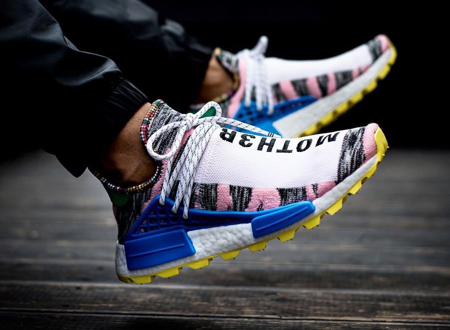Giày Adidas NMD Hu Pharrell Solar Pack Mother BB9531 - Ảnh 4