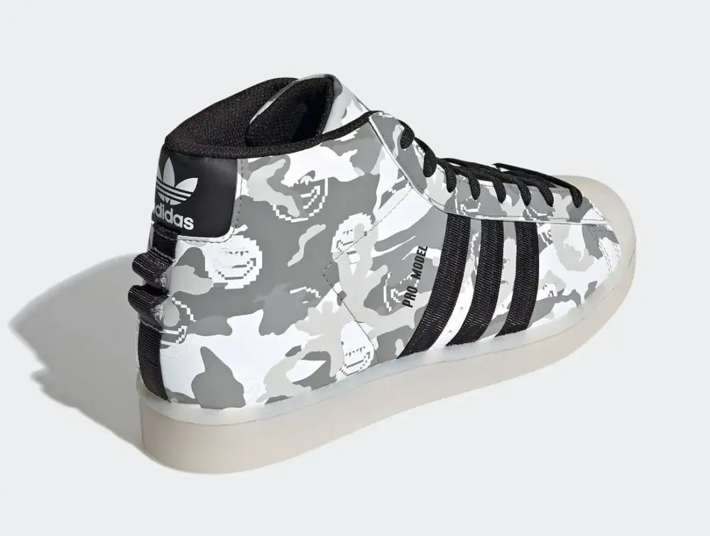 Giày Adidas Pro Model Features Camo and Smiling Emoji Print GZ7812 - Ảnh 6
