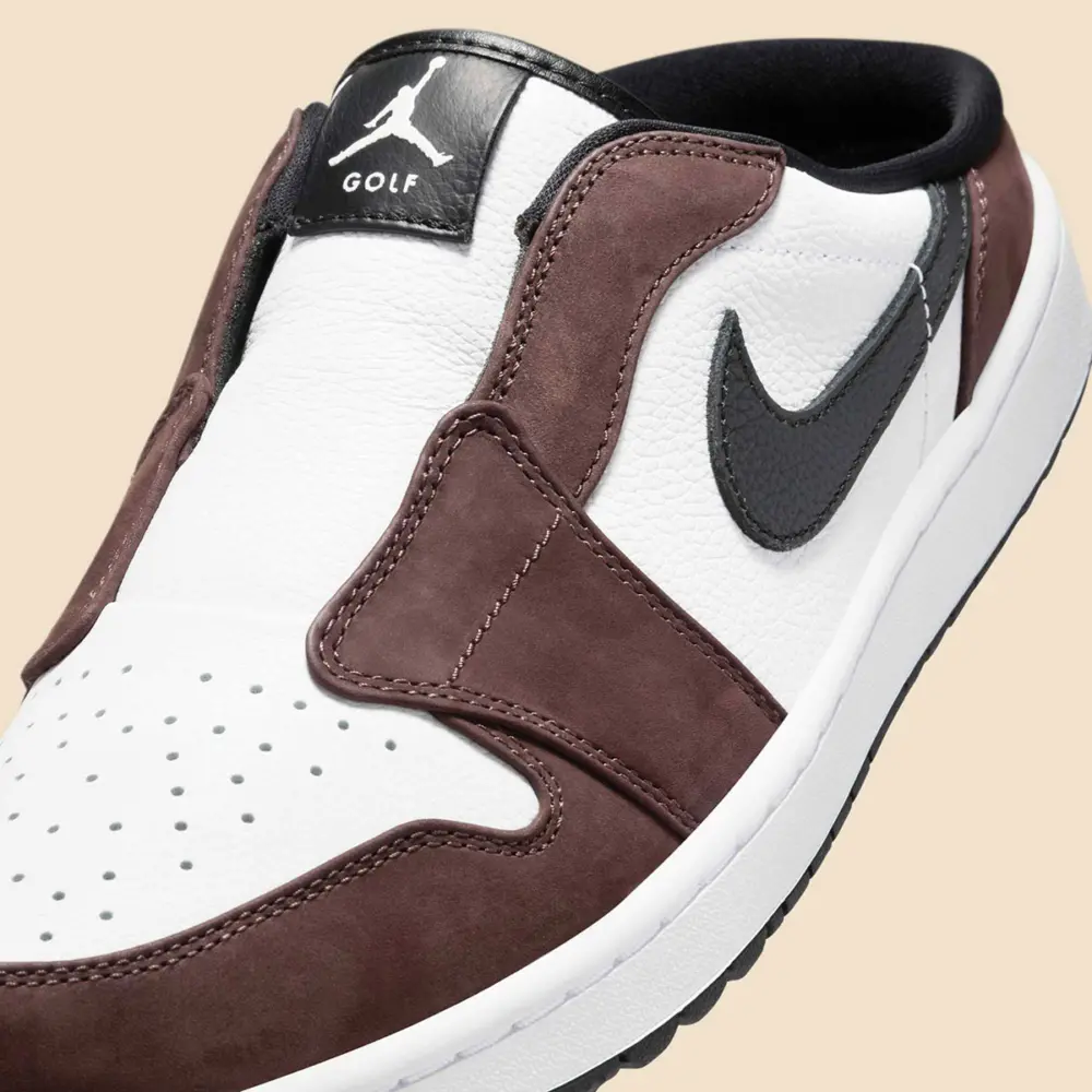 Alternative view of Giày Nike Air Jordan 1 Mule Golf ‘Baroque Brown’ FJ1214-200