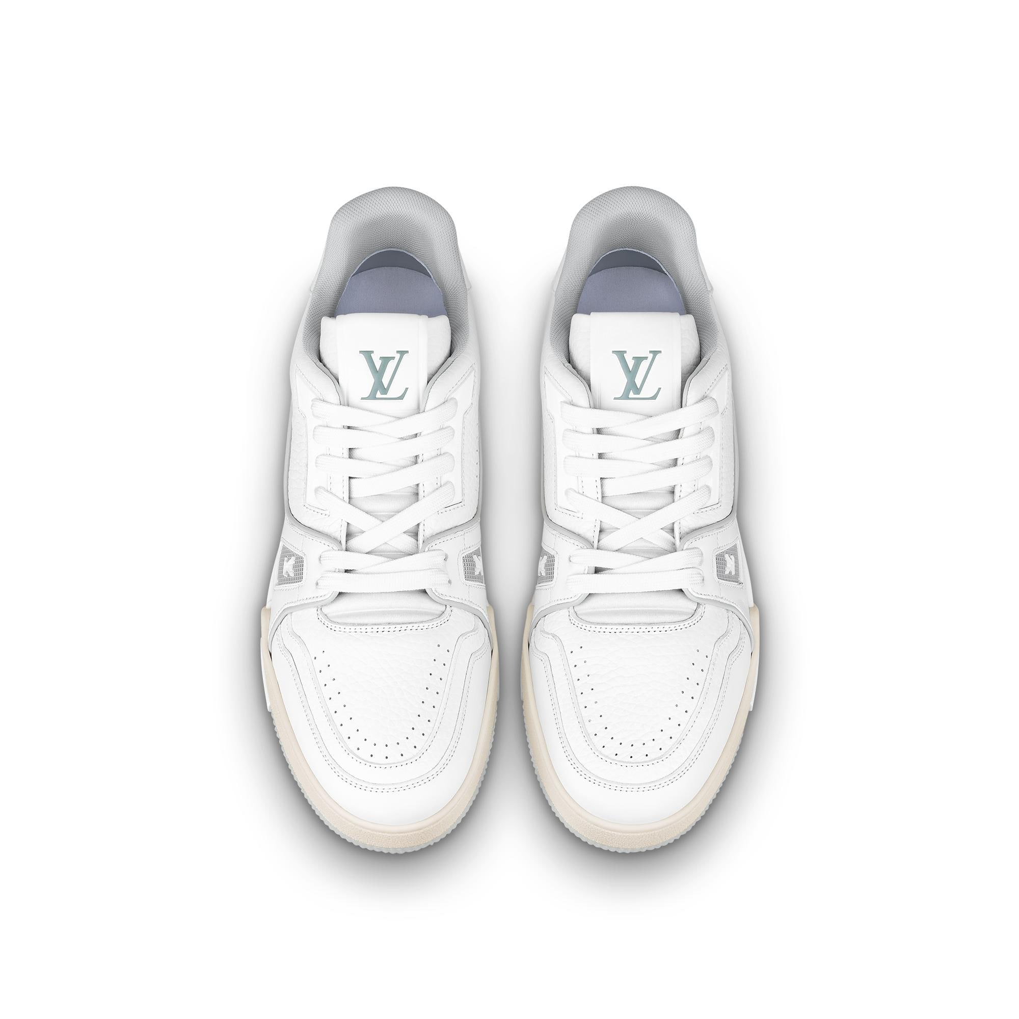 Giày Louis Vuitton LV Trainers ‘All White’ 1A8WAV - Ảnh 4