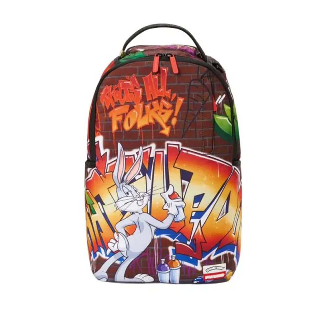 Balo SPRAYGROUND Polyester 'Orange Gray' 910B4383NSZ