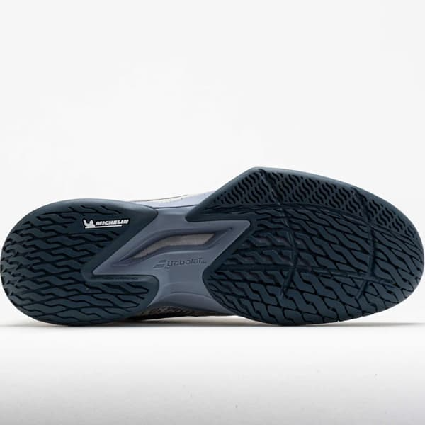 Giày Babolat Jet Mach III AC ‘White Dark Grey’ 3A0S25B629-1107 - Ảnh 4