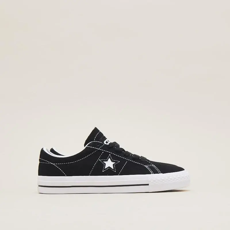 Giày Converse One Star Pro Low ‘Black’ 159579C - Ảnh 3
