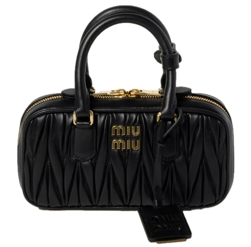 Túi Miu Miu Arcadie Matelassé Mini ‘Black’ 5BP088-N88-F0002-V-OOO