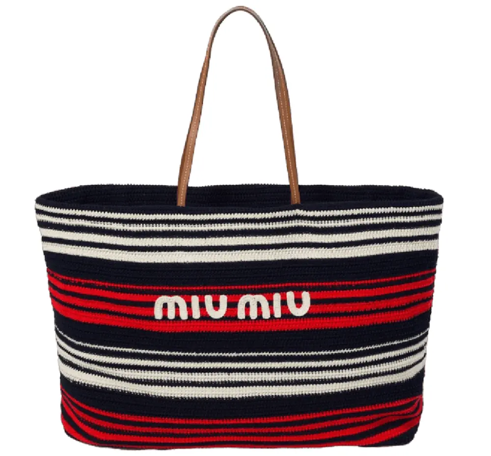 Túi Miu Miu Crochet Tote Bag ‘Multicolor’ 5BG280-2CQN-F0YKQ-V-OOO
