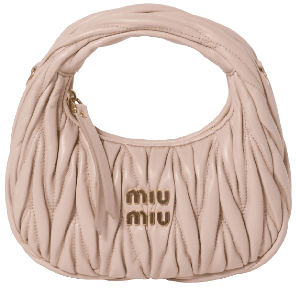 Túi Miu Miu Wander Matelassé ‘Powder Pink’ 5BP078-N88-F0236-V-OOO