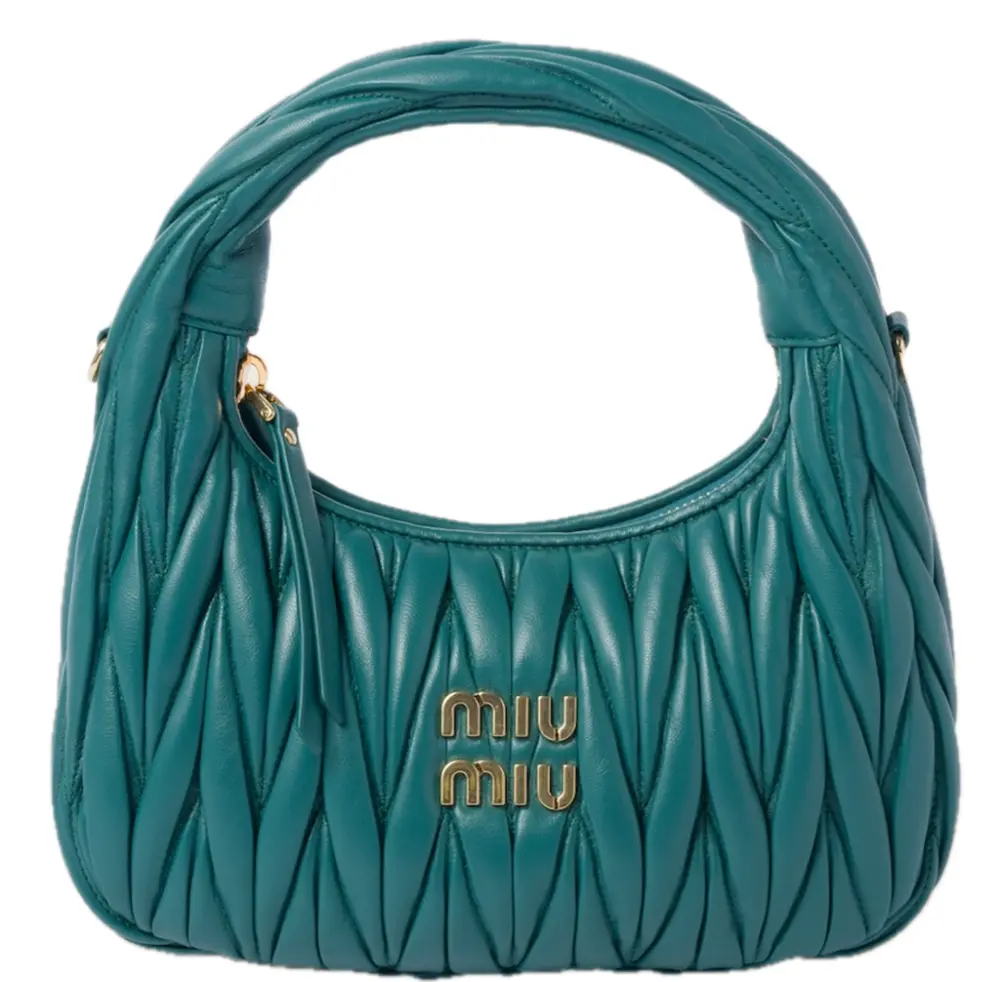 Túi Miu Miu Wander Matelassé ‘Lagoon Blue’ 5BC125-N88-F0K41-V-OOY