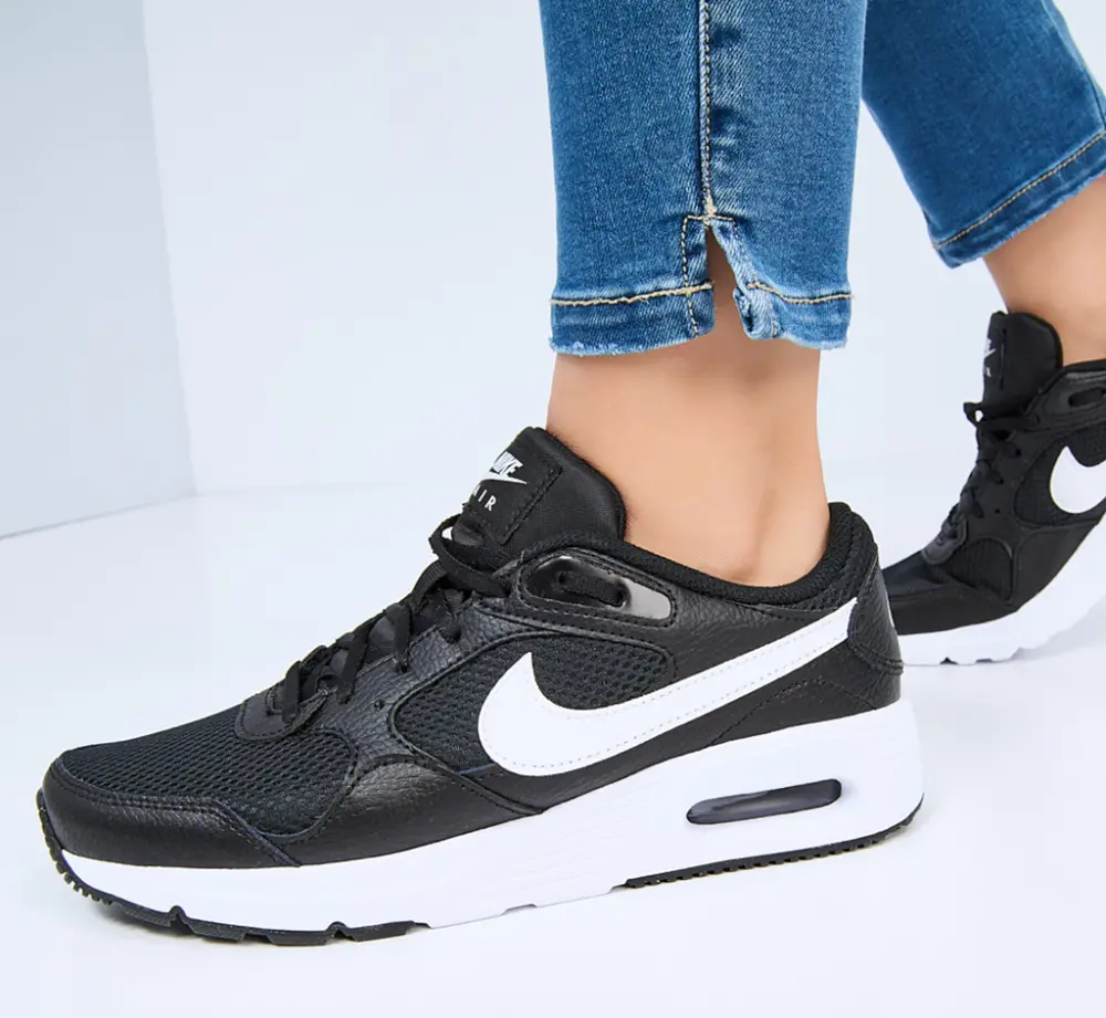 Giày Nike Air Max SC ‘Black White’ CW4554-001 - Ảnh 2