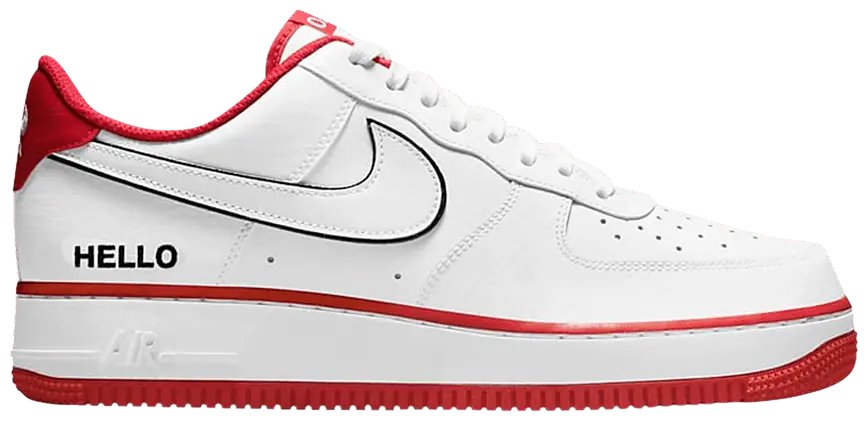 Giày Nike Urbanstar x Air Force 1 ‘White University Red’ CZ0327-100