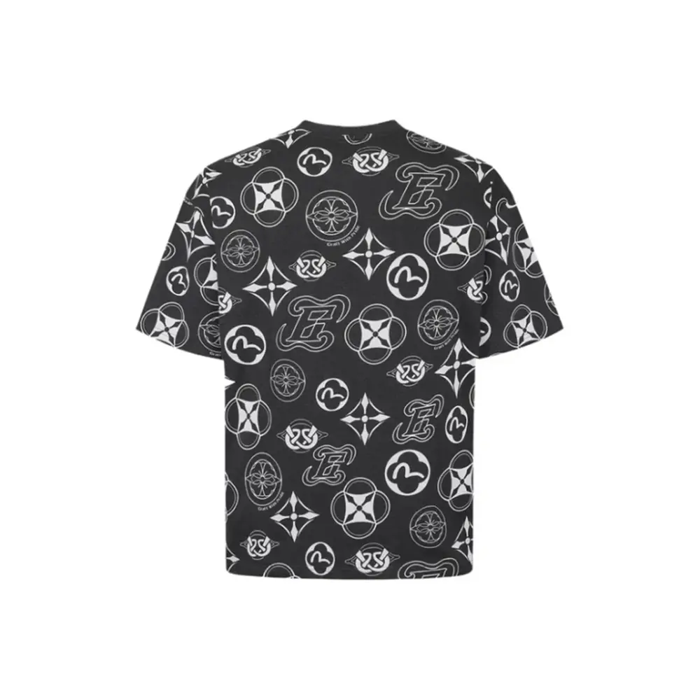 Alternative view of Áo EVISU SS25 'Charcoal Gray Full Floor' 2ESHTM5TS1103LFCT