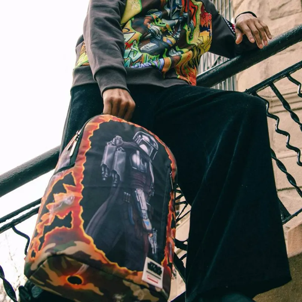 Balo SPRAYGROUND Star Wars Collaboration PVC 'Army Green' W0825709 - Ảnh 3