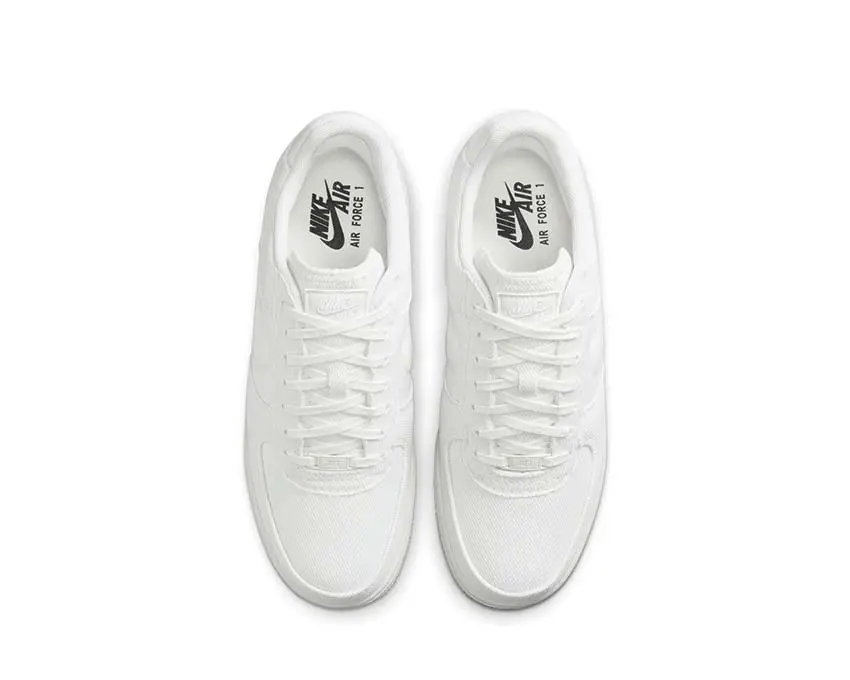 Giày Nike Air Force 1 Low Canvas ‘Triple White’ HV1204-100 - Ảnh 4