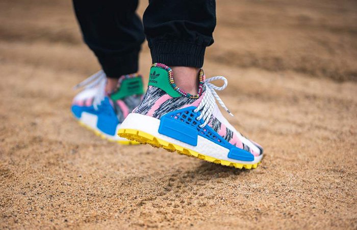 Giày Adidas NMD Hu Pharrell Solar Pack Mother BB9531 - Ảnh 3