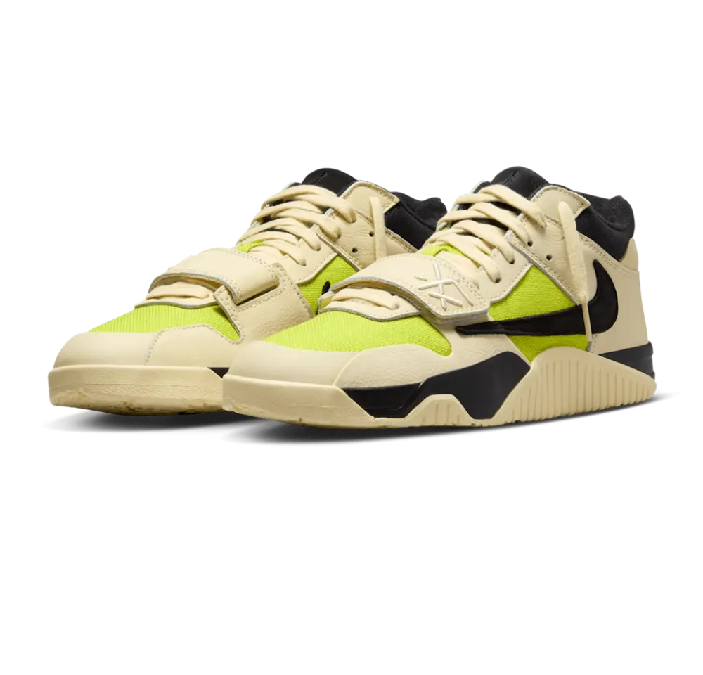 Giày Nike Travis Scott x Jordan Jumpman Jack TR ‘Bright Cactus’ FZ8117-102 - Ảnh 6