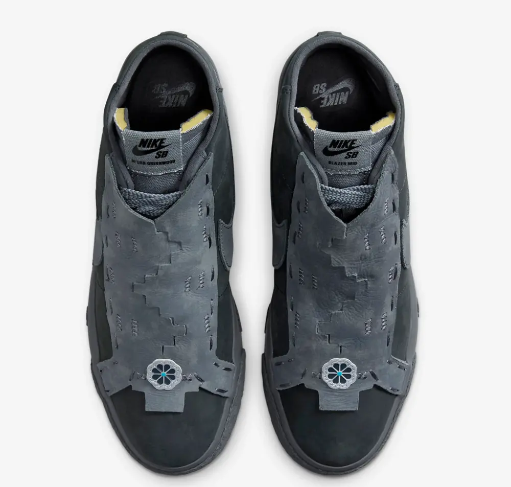 Giày Nike SB Zoom Blazer Mid ‘Di’Orr Greenwood’ FQ0792-001 - Ảnh 2