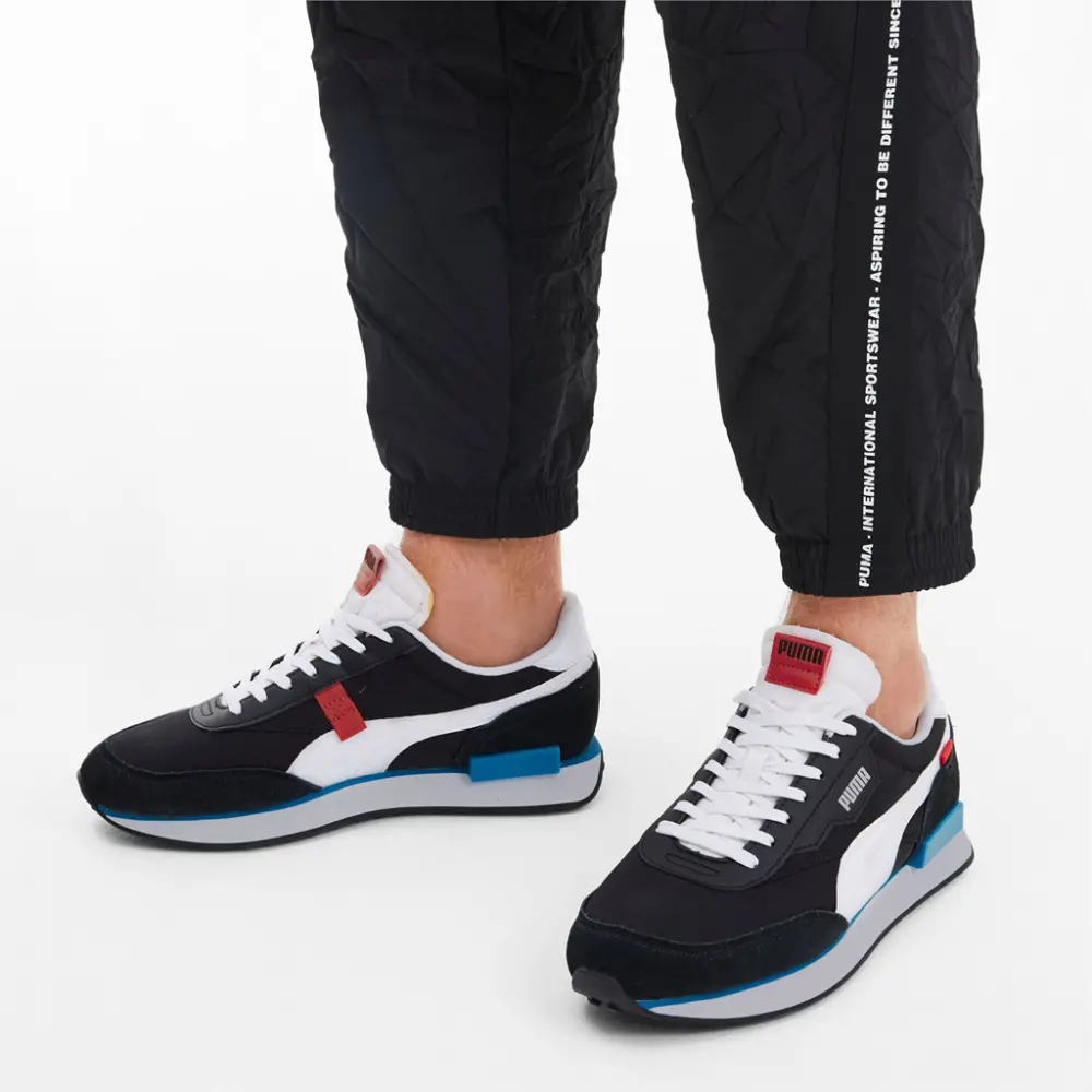 Alternative view of Giày Puma Future Rider ‘Play On Black Ibiza Blue’ 371149-14