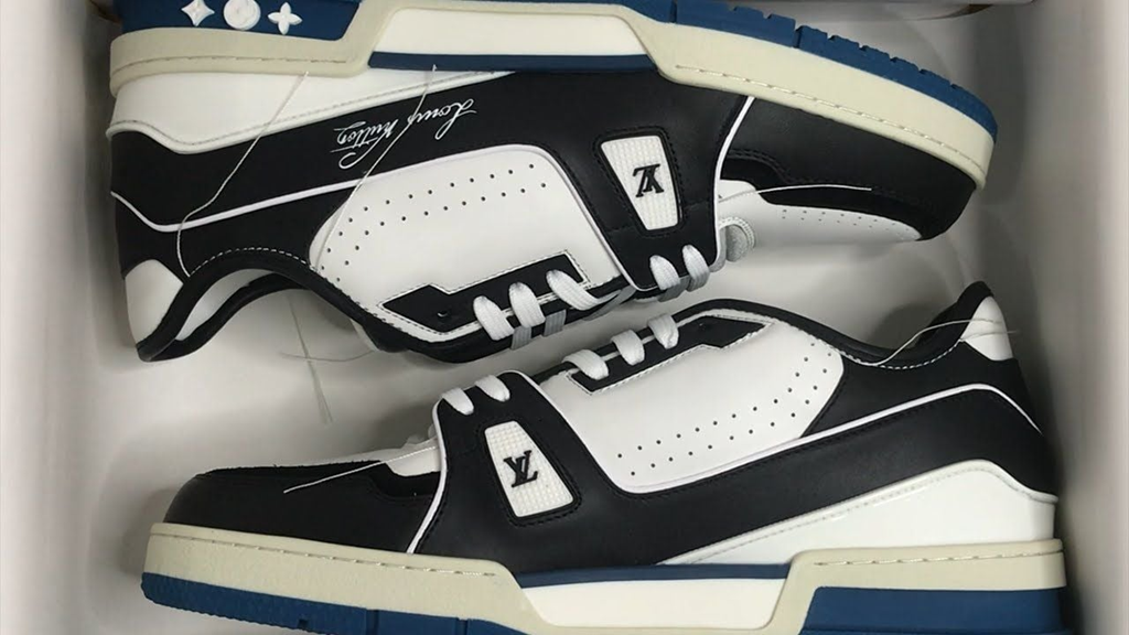 Giày Louis Vuitton LV Trainers ‘Black’ 1A8Q7L - Ảnh 5