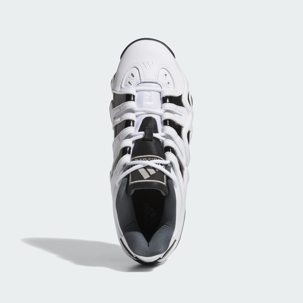 Alternative view of Giày Adidas Crazy 8 Low ‘White Black’ IG2032