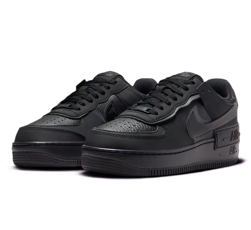 Giày Nike Air Force 1 Low Shadow ‘Triple Black’ FB7582-001 - Ảnh 5