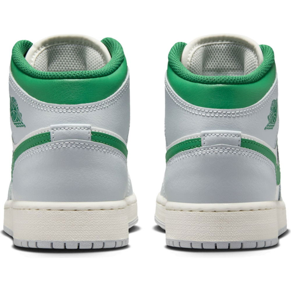 Alternative view of Giày Nike Jordan 1 Mid ‘White Pure Platinum Green’ DQ8423-142