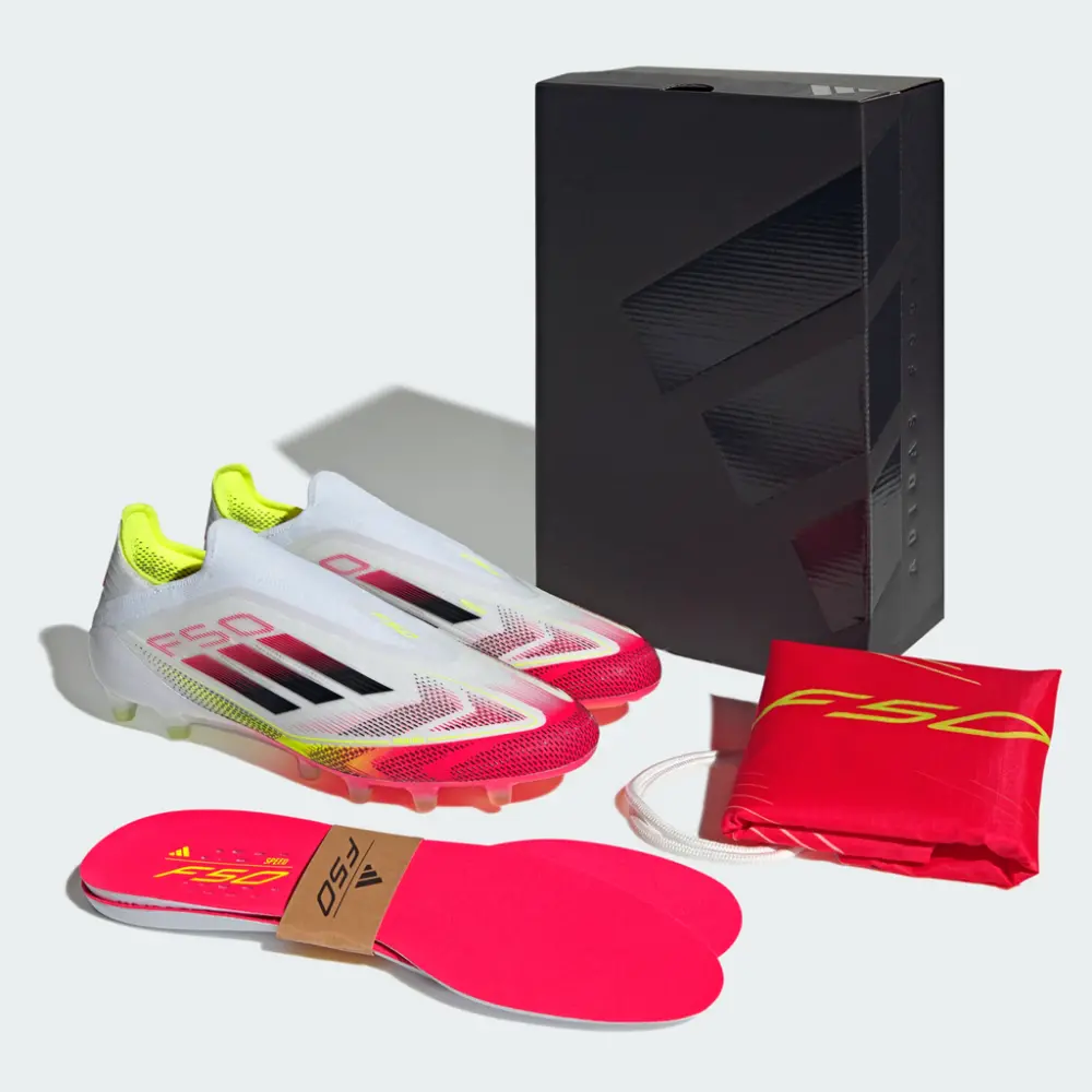 Giày Adidas Adizero F50 Elite Laceless AG 'Pure Victory Pack' JI2839 - Ảnh 6
