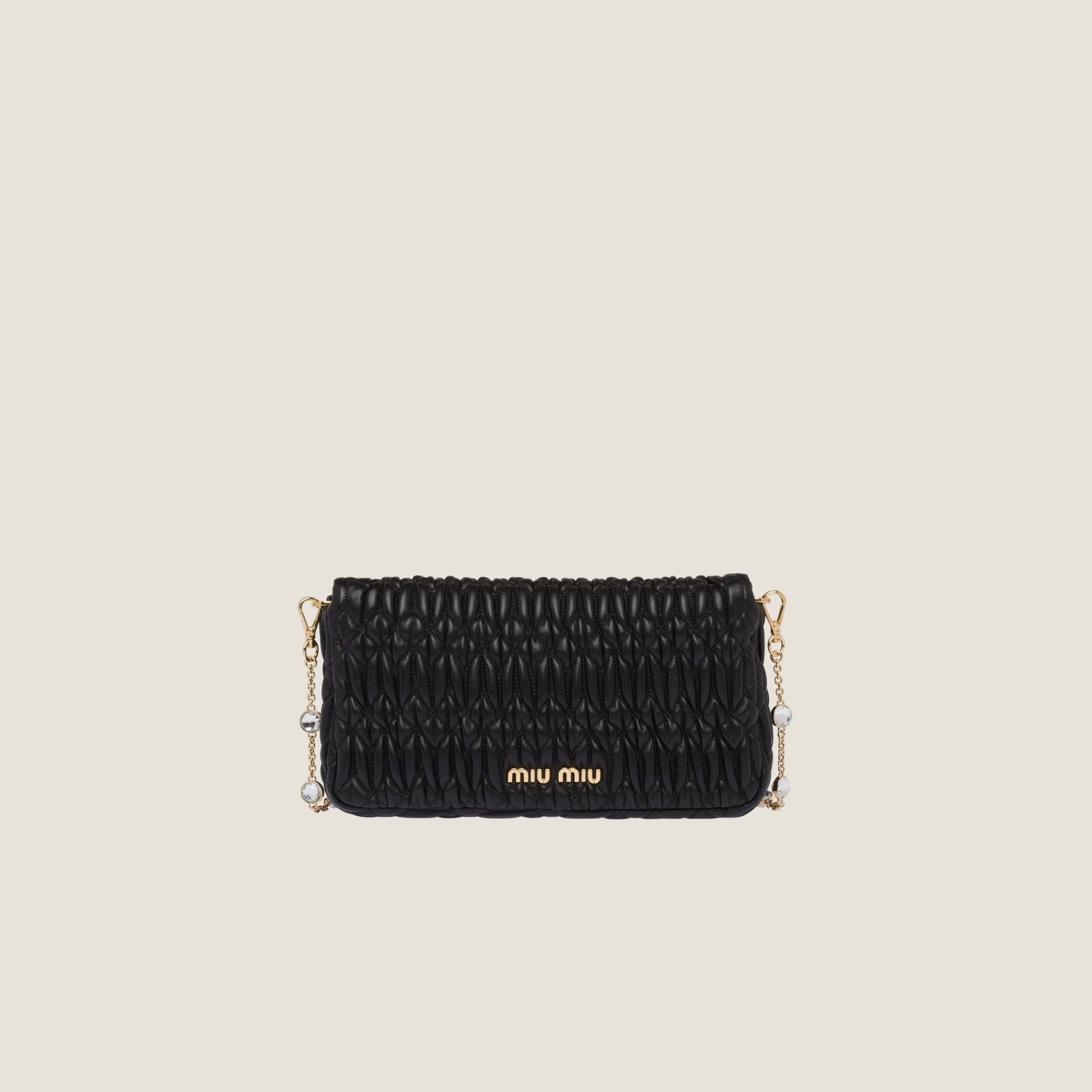 Alternative view of Túi Miu Miu Crystal Cloqué Bag ‘Black’ 5BD417-FVJ-F0002-V-COG