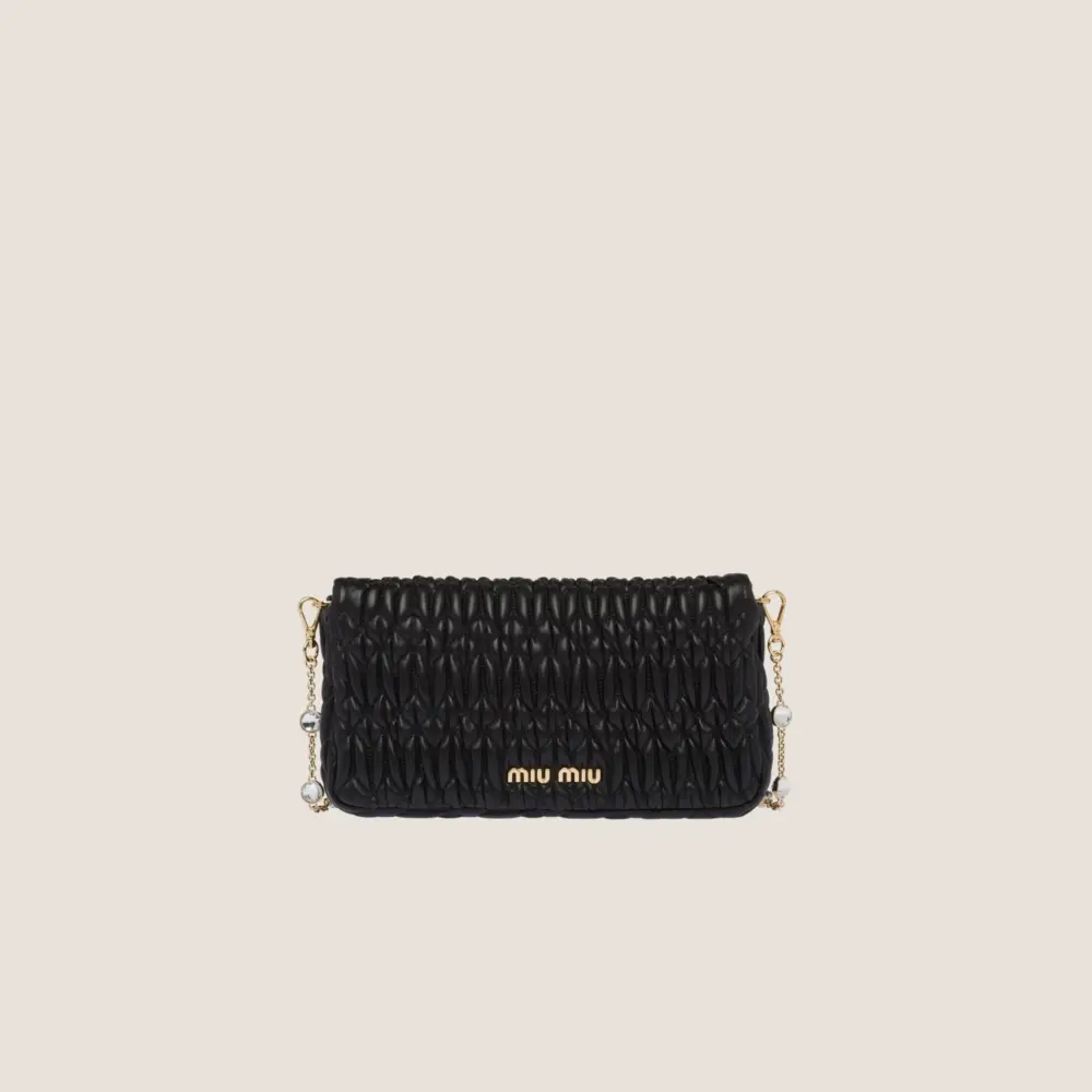 Alternative view of Túi Miu Miu Crystal Cloqué Bag ‘Black’ 5BD417-FVJ-F0002-V-COG
