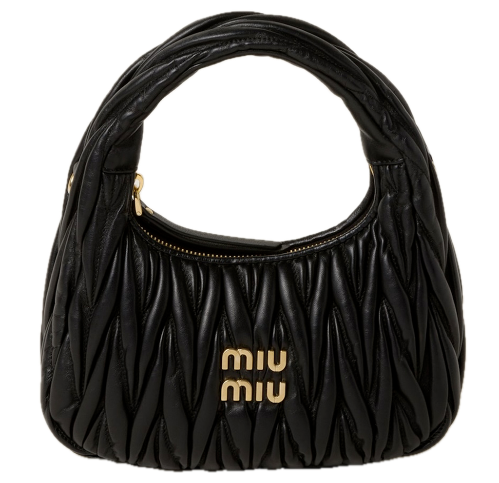 Túi Miu Miu Wander Matelassé Bag ‘Black’ 5BC125-N88-F0002-V-OOY
