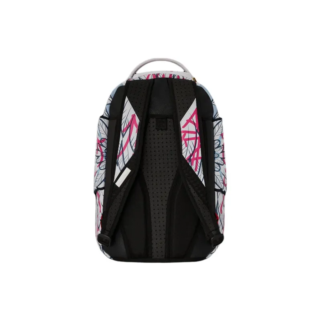 Balo SPRAYGROUND Artificial Leather 'White & Red' SD-B6216 - Ảnh 3