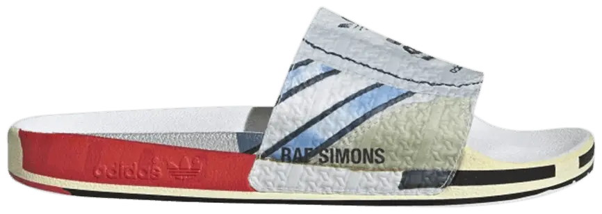 Dép Raf Simons x Micro Adilette Slides ‘Trompe L’oeil’ EE7955